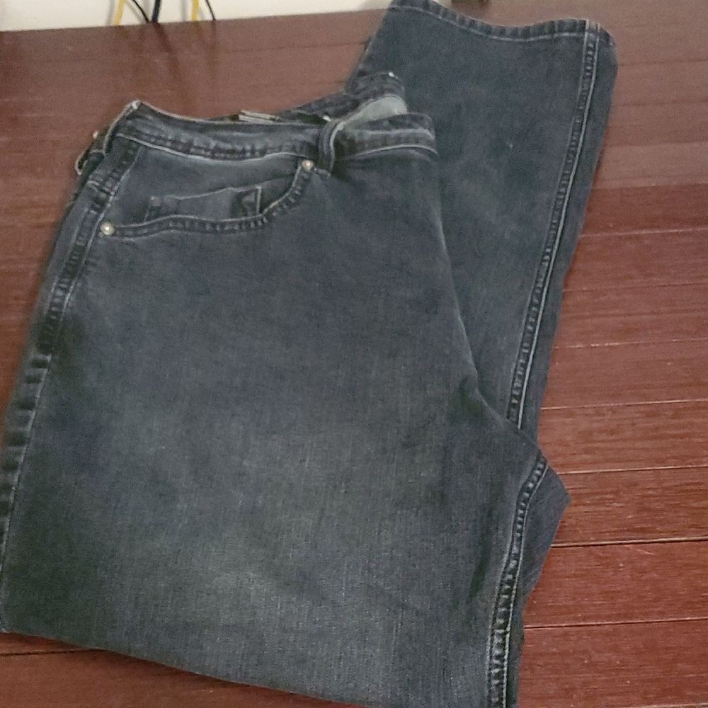 JACKSON Blue Straight Jeans Classic Style
